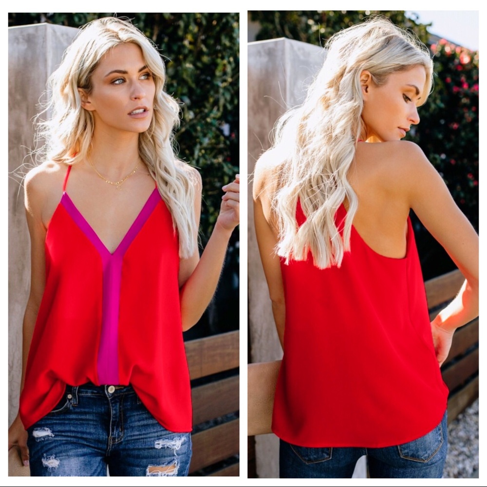 Last 1! Follow me racerback tank - Picture 2 of 3